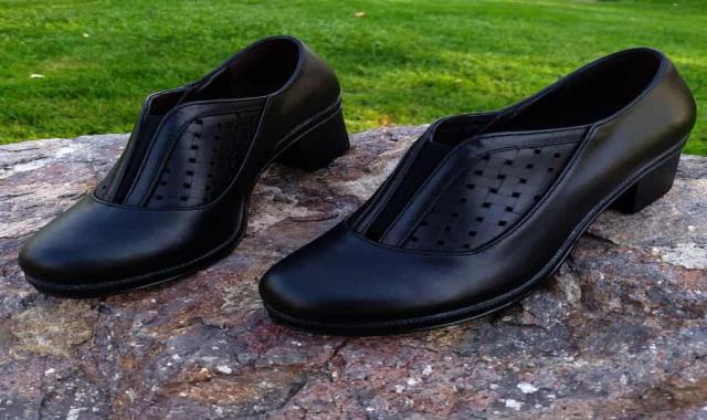 کفش چرم شیما زنانه؛ طبی اسپرت مجلسی سه رنگ کرم قهوه ای مشکی Shima