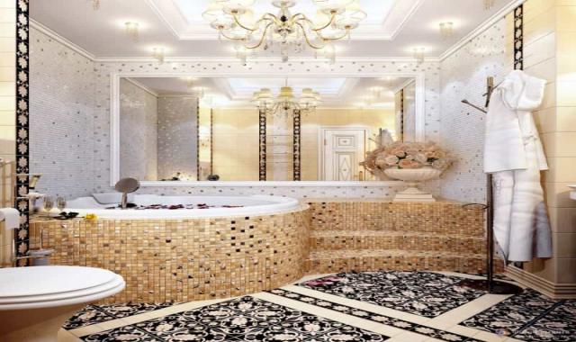 کاشی سرامیک سرویس بهداشتی سفید طلایی؛ مربعی درجه یک (20 60) سانتیمتر