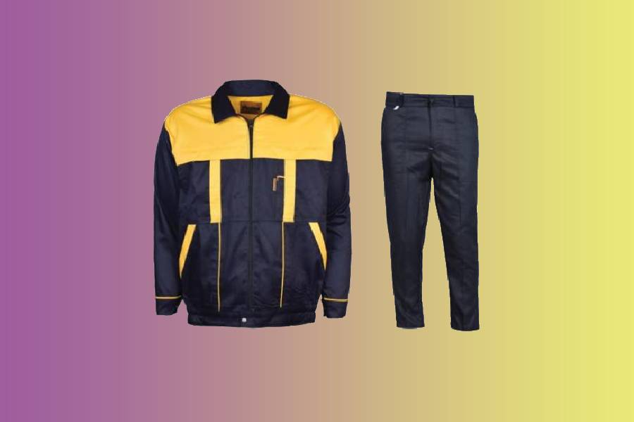 لباس کار مردانه تبریز؛ پنبه پلی استر ترگال 2 مدل یکسره دو تکه