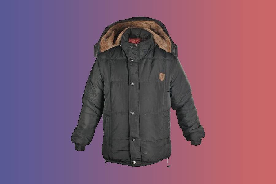 لباس کار مردانه زمستانی؛ کاپشن بادگیر شلوار 2 جنس شمعی لایکو