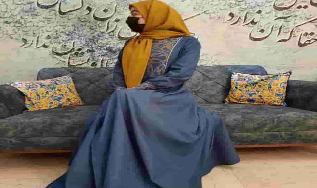 مانتو عبا مجلسی شیک؛ خلیجی عربی اماراتی (ساتن کرپ) سایز 66