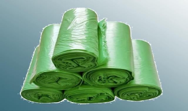 کیسه زباله تجزیه پذیر؛ میکروپلاستیک طبیعی گیاهی نشاسته ذرت garbage bag
