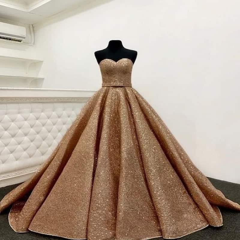 لباس مجلسی پف دار؛ ساتن بچه گانه بزرگسال 3 رنگ مشکی سفید کرم