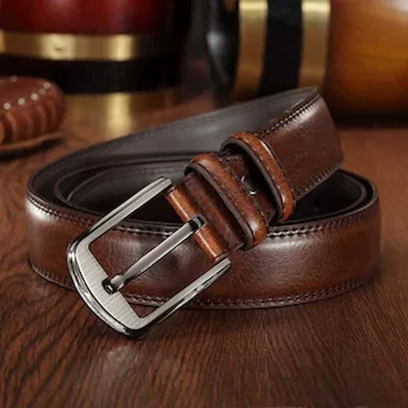 کمربند چرم پاندورا؛ بادوام طبیعی عرض متفاوت pandora