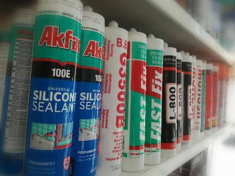 چسب آکواریوم آکفیکس؛ سیلیکونی سیلندری 2 مصرف صنعتی خانگی AKFIX