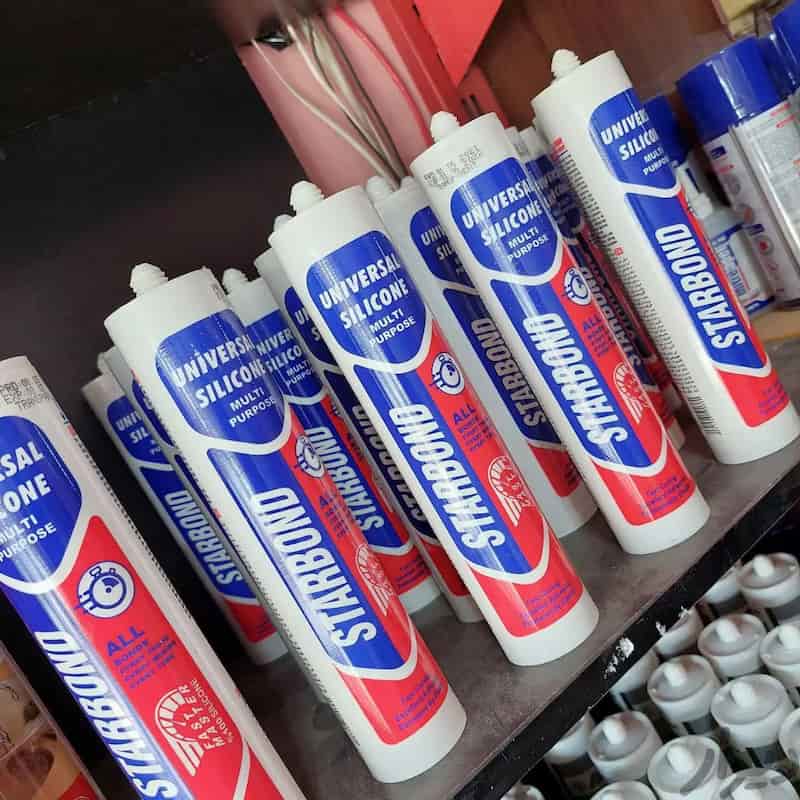 چسب آکواریوم استار باند؛ سیلیکونی ضد آب 2 کاربرد سرامیک پلاستیک Star Bond