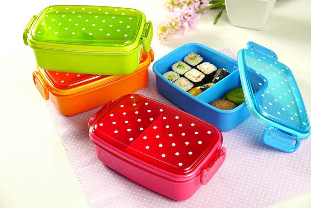 ظروف پلاستیکی مسافرتی؛ بشقاب برنج خوری پیش دستی قرمز آبی 2 4 6 8 10 نفره