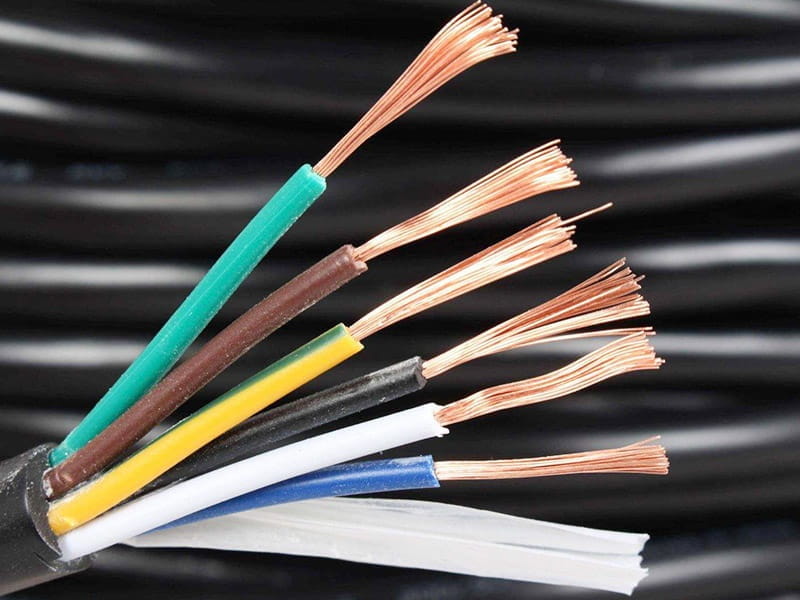 سیم و کابل مازندران؛ عایق مارپیچی انتقال الکتریسیته PVC