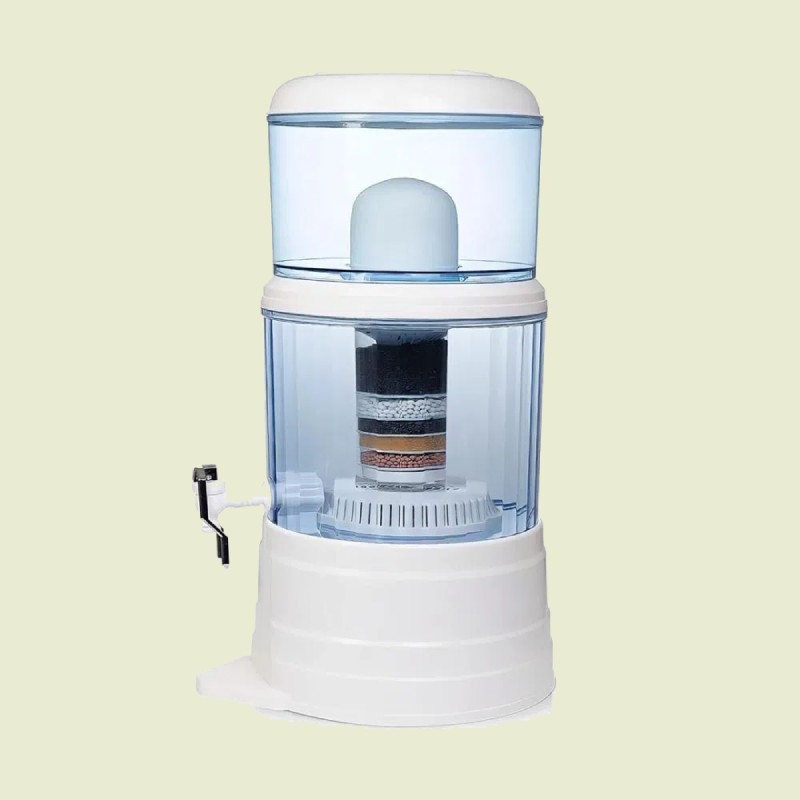 دستگاه تصفیه آب رومیزی کولمارت؛ سرامیکی طبقاتی مواد معدنی سنتی 12 لیتر