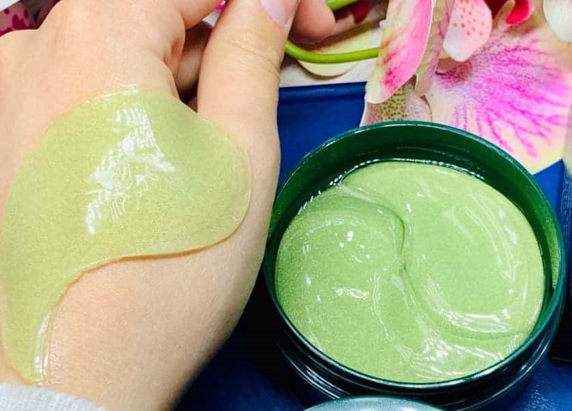 ماسک جادویی جلبک دریایی؛ پودری سبز شفاف (کشیدگی پوست سم زدایی)