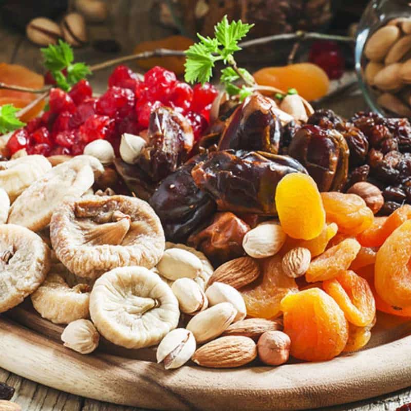 خشکبار ثاقب بابلسر؛ آهن فسفر مغزیجات 2 نوع شکیل زیبا