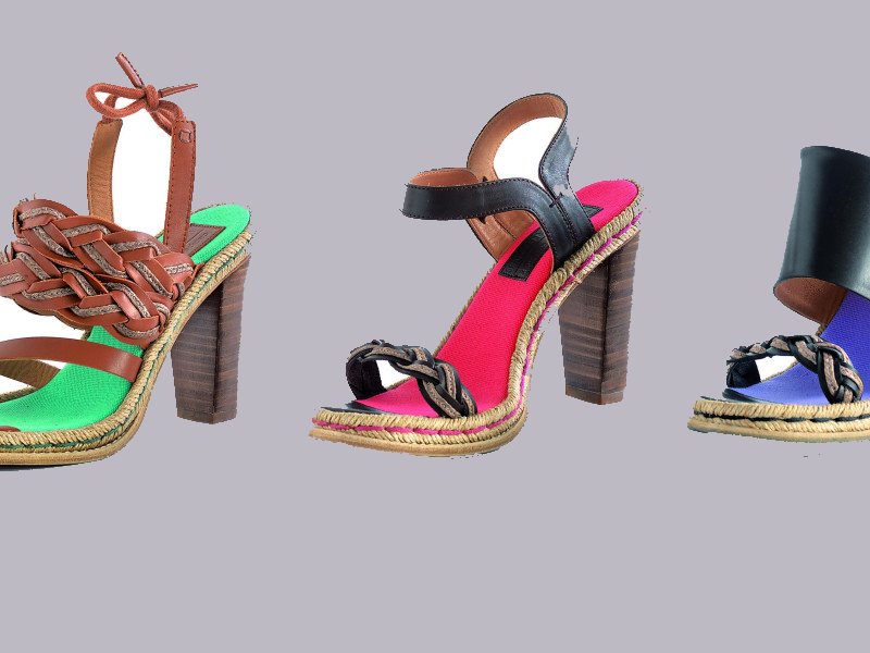 صندل مجلسی زنانه پاشنه دار؛ پلاستیکی 2 نوع اسپرت کلاسیک Iran