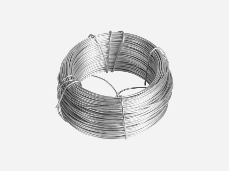 سیم مفتول سفید؛ تک رشته ای (گالوانیزه مس) انعطاف پذیری مقاوم
