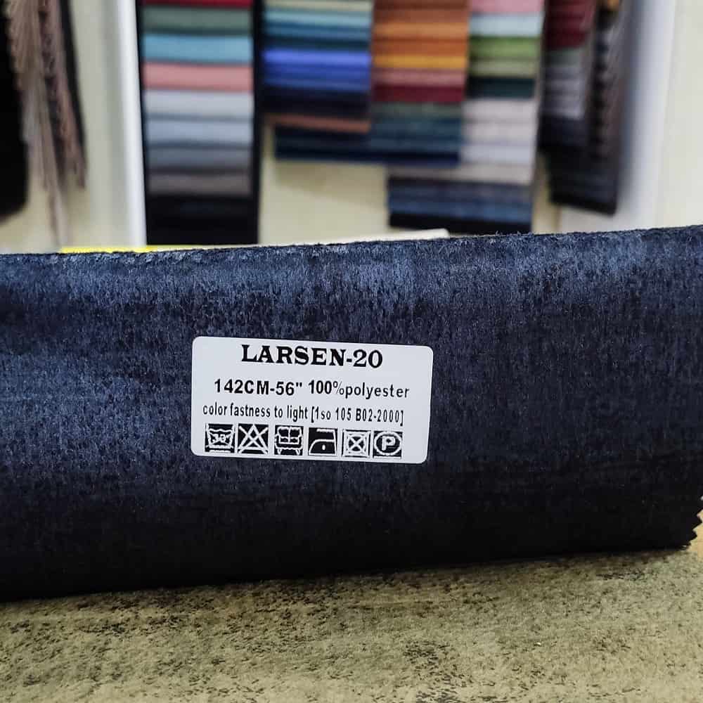پارچه مبلی لارسن؛ مخملی نرم وزن 420 گرم china