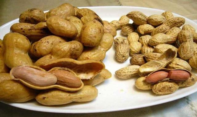 بادام زمینی روکش دار لینا؛ کاهش کلسترول احساس سیری (خام بو داده) مغذی