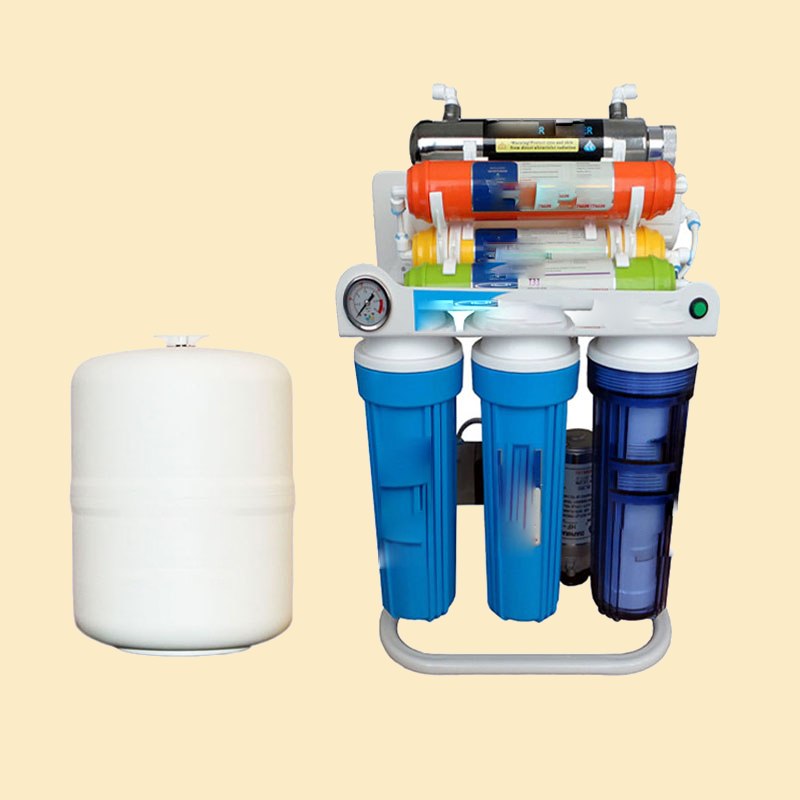 دستگاه تصفیه آب یو وی دار؛ پلاستیکی کاغذی انگل زدا صافی اولترافیلتراسیون UV