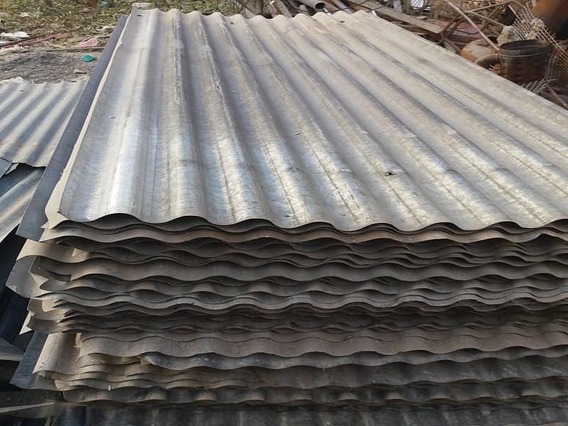 ورق گالوانیزه دست دوم؛ فلزی آهن فولاد 5 سال ضمانت galvanized