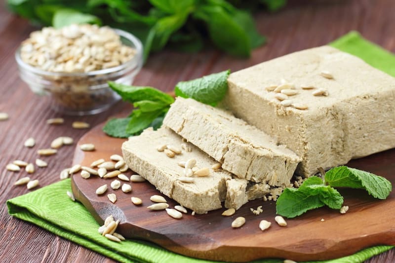 حلوا ارده خاتم؛ رفع کم خونی ترکیبات (ارده چوبک هل تخم مرغ) ویتامین B6 E