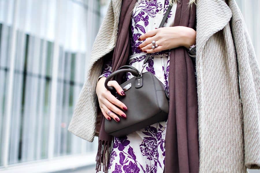 کیف دستی مجلسی دخترانه؛ کلاسیک محکم (منجاق پولک ربان) جیب متعدد مقاوم Modern