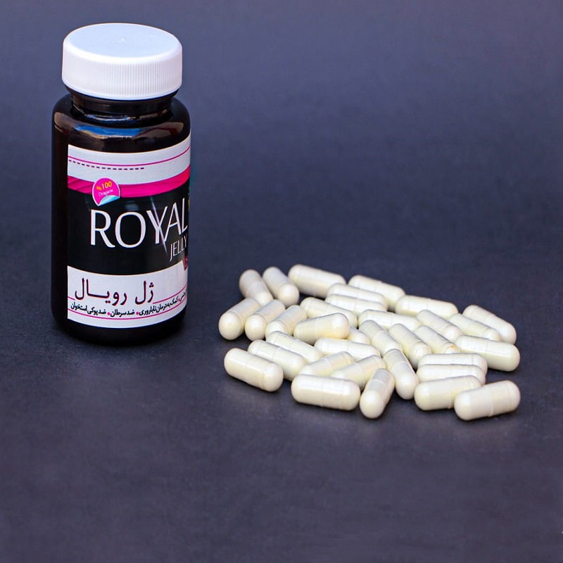 کپسول ژل رویال خارجی؛ قرص کرم مواد معدنی بسته بندی Vitamin