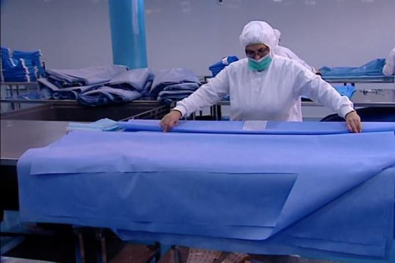 ملحفه یکبار مصرف پزشکی؛ سفید آبی ضخیم اقتصادی 2 نوع رولی تکی sheet