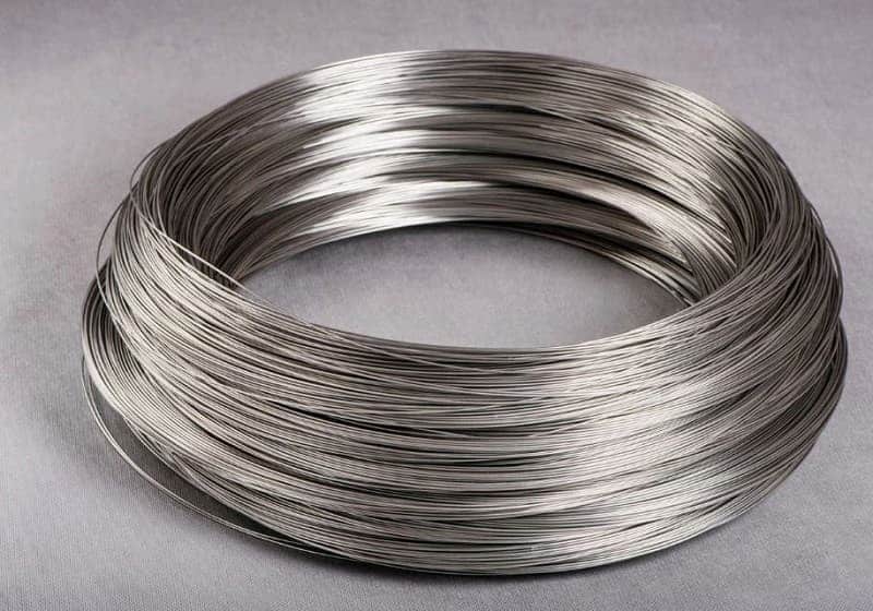 سیم مفتول فنر؛ کلاف فولادی کششی (1 16) میلیمتر ضد زنگ