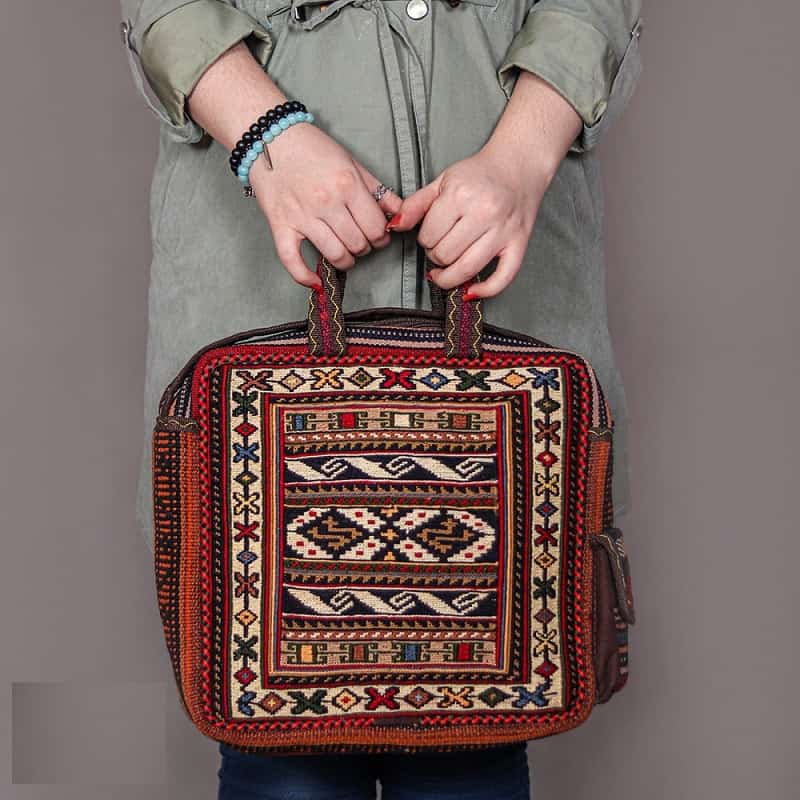 کیف گلیم؛ پشمی سنتی چاکدار 2 نوع دستی دوشی Bag