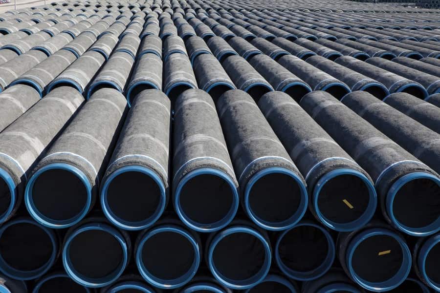 لوله پلی اتیلن رولی؛ گاز کابلی آبرسانی 3 رنگ سفید مشکی زرد