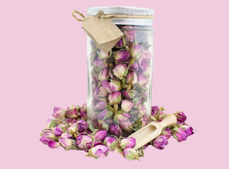 گل محمدی بسته بندی؛ پرپر شده گلبرگ خشک قرمز 200 گرمی