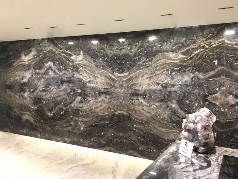 کاشی سرامیک طرح سنگ؛ گرانیتی کلاسیک سنتی ابعاد 80*80 کف نما Tile