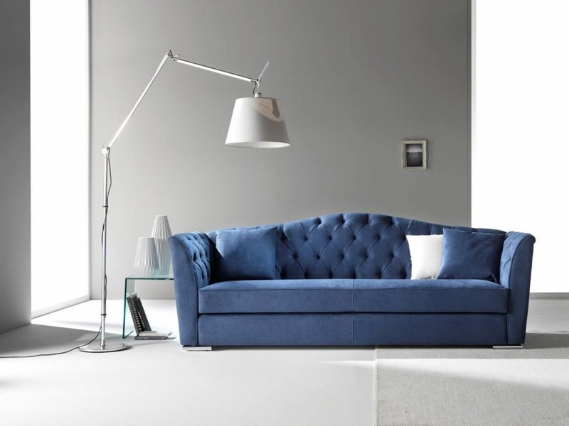 مبل چستر ترک در کرج؛ مدرن کلاسیک چرم لمسه دوزی 2 دسته پشتی Dina