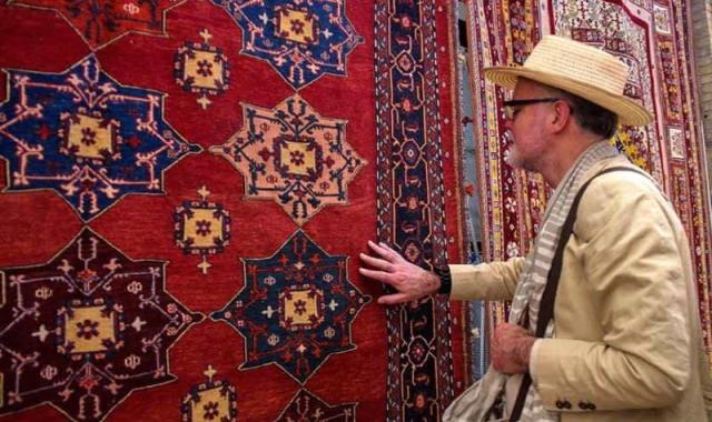 فرش دستباف خشتی چالشتر؛ میزان کوبیدگی (پنبه پشم) تراکم 12 متری
