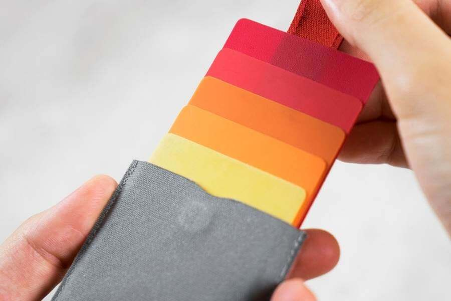 کیف عابر بانک؛ چرم پارچه ای پی وی سی 3 رنگ قرمز سرمه ای سیاه