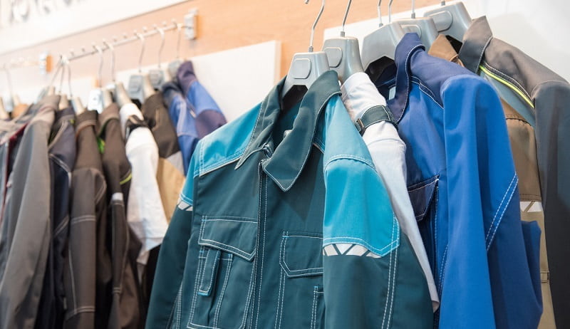 لباس کار کارخانه؛ کتان 2 رنگ آبی نارنجی مقاوم cotton