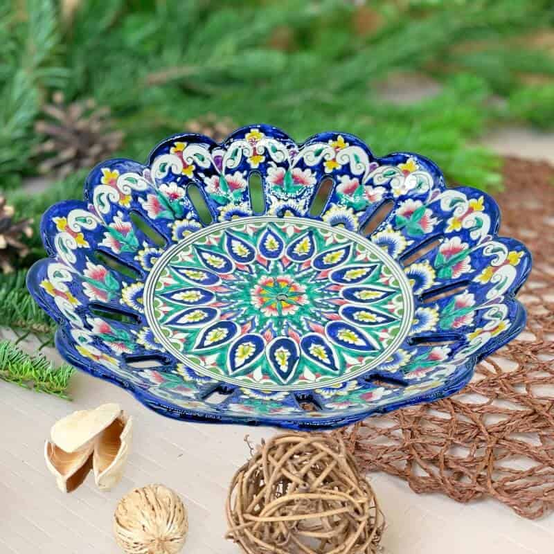 ظروف مینا کاری شده؛ سنتی تزئینی بادوام تولید iran