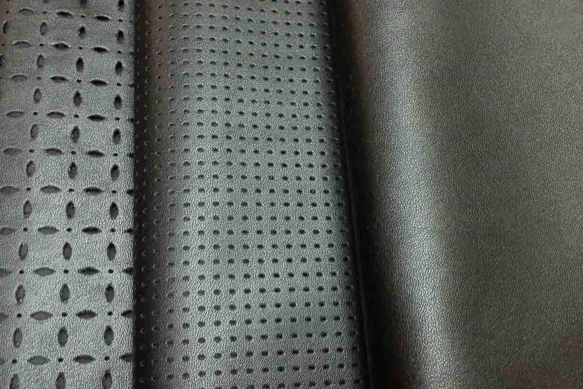 چرم مصنوعی سوزنی؛ پوشاک لوازم منزل 3 رنگ قرمز قهوه ای مشکی