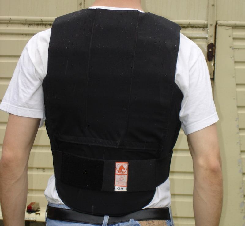 لباس ضد گلوله؛ الیاف متا آرامید عمر 5 سال دو پنل پشتی جلویی مقاوم Ballistic