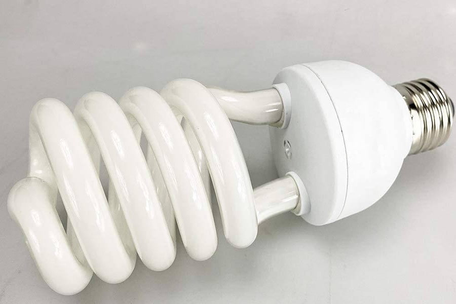 لامپ ال ای دی 50 وات هالی استار؛ T120 پایه E27 شیشه 2 رنگ سفید زرد