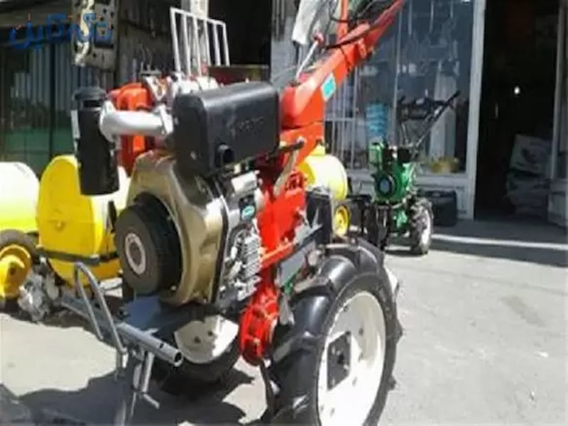 کولتیواتور کاما 10 اسب؛ دیزلی دارای تیغه فولادی مناسب شخم زنی Cultivator