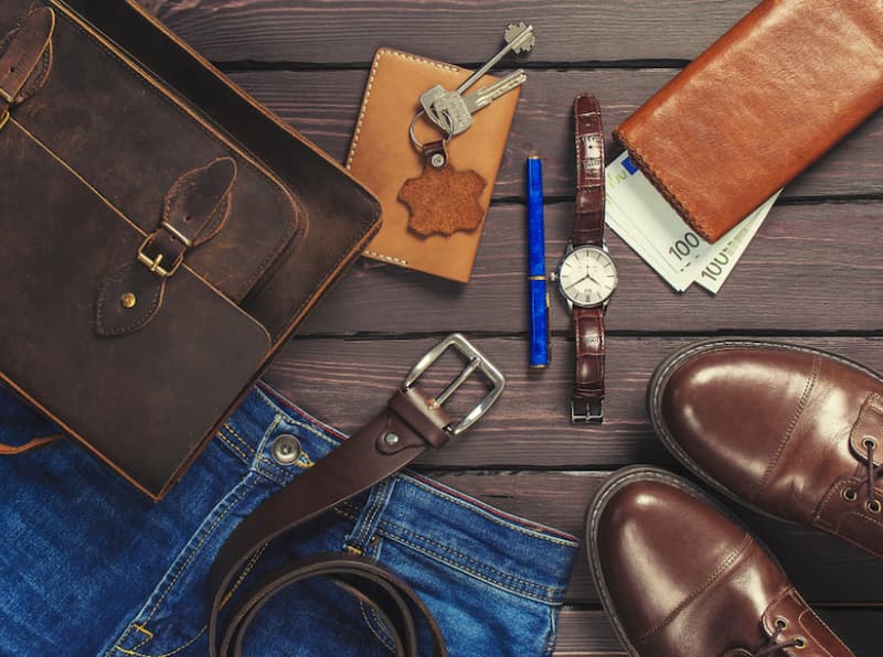 محصولات چرمی شیفر؛ چرم اصل دباغی 2 نوع پوست گاو گوسفند Shifer