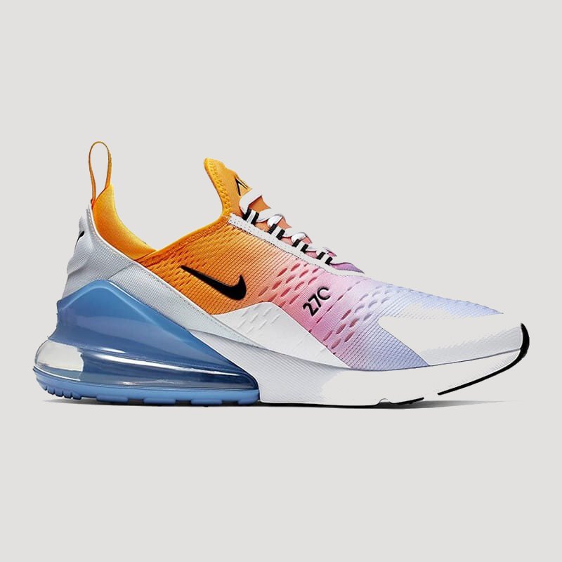 کفش نایک زنانه اصل؛ پلاستیک سبک 2 رنگ صورتی سفید