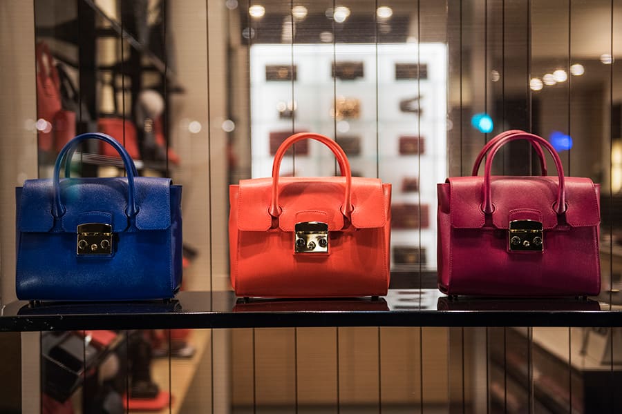 کیف دستی ورنی؛ ظاهر براق مجالس میهمانی (عمر دوام) رنگ جیغ کوچک بزرگ