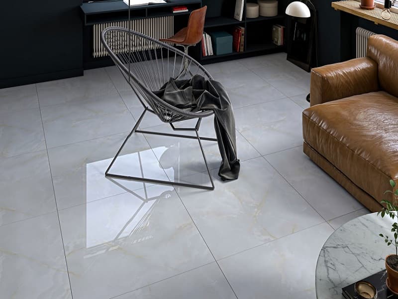 سرامیک 80*80 پردیس؛ پرسلان مربع (لعابی براق) آشپزخانه راهرو