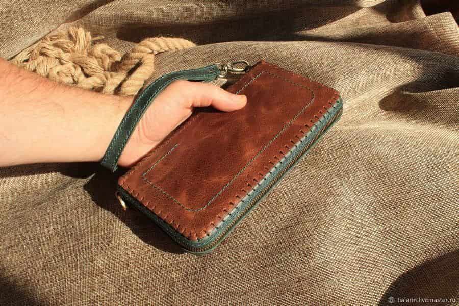 کیف دستی مردانه؛ چرم طبیعی (قفل رمزدار زیپ دکمه بند) مشکی قهوه ای متنوع