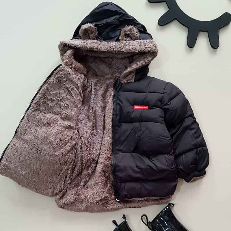 کاپشن بچه گانه دخترانه؛ کیفیت بالا 2 جنس رویی الیاف مدل فانتزی Layer