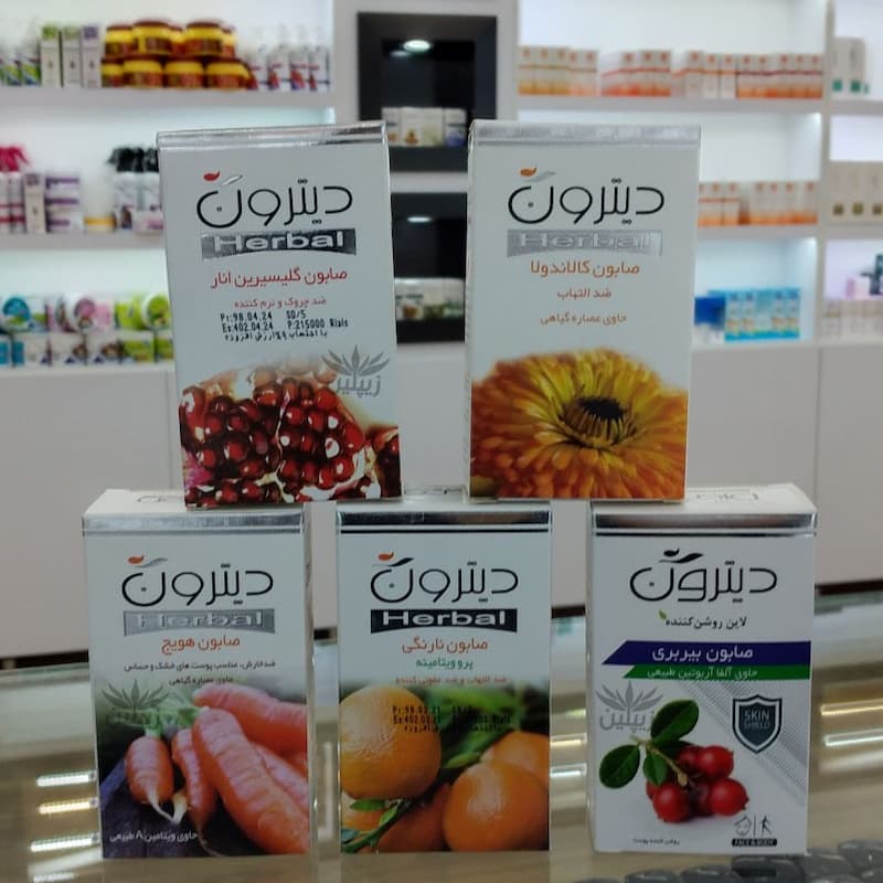 صابون خیار دیترون؛ آبرسان طبیعی رفع آکنه جوش 110 گرمی 