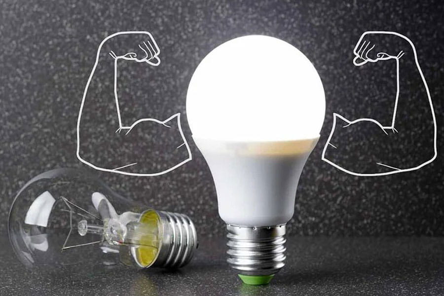 لامپ کم مصرف دونیکو؛ شمعی هالوژن پروژکتور (آفتابی مهتابی) نشکن خانگی صنعتی