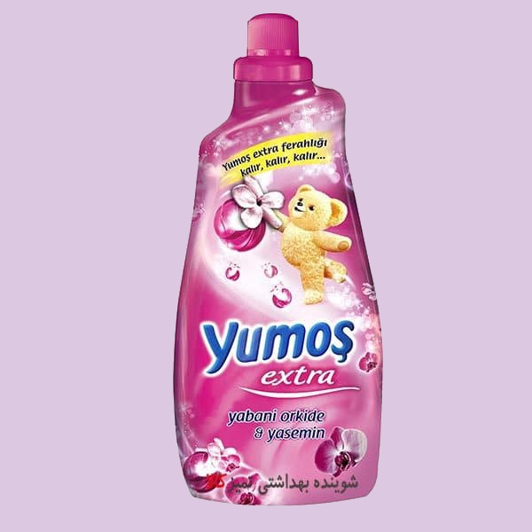 نرم کننده لباس یوموش؛ لطیفه اوه 2 رنگ صورتی سفید عصاره نعناع Yumush