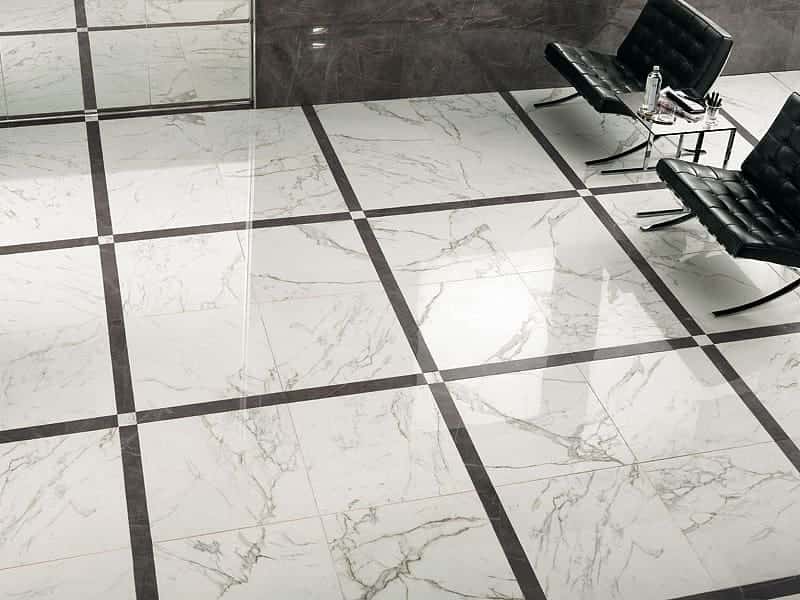 کاشی سرامیک ایمانی کرج؛ استخوانی بژ پرسلان دیوار ابعاد 50*50 