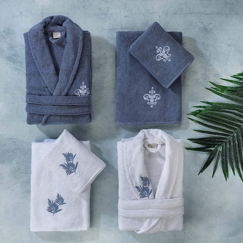 حوله تن پوش مارک ارکیده؛ میکروفیبر پنبه 2 رنگ ارغوانی زرشکی Iran